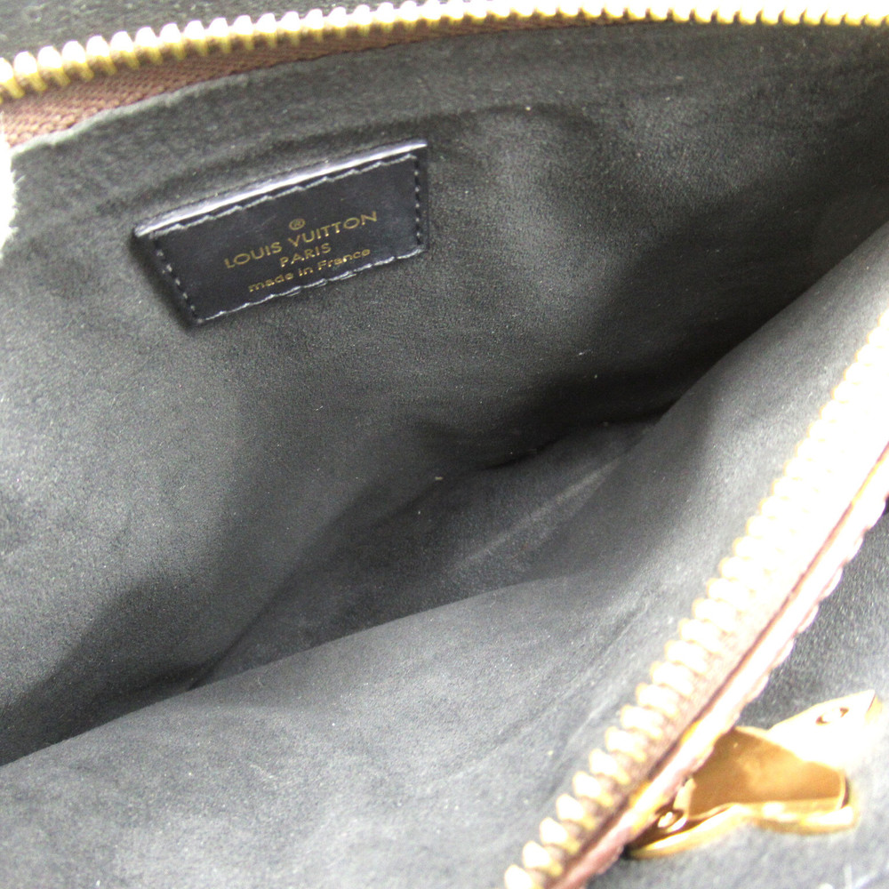 Louis Vuitton Flower Tote Shoulder Bag Brown - Picture 7 of 10
